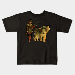 Rusviet Union Pixel Design - Board Game Inspired Graphic - Tabletop Gaming Kids T-Shirt